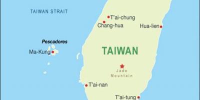 Taiwán taoyuan aeroporto internacional mapa